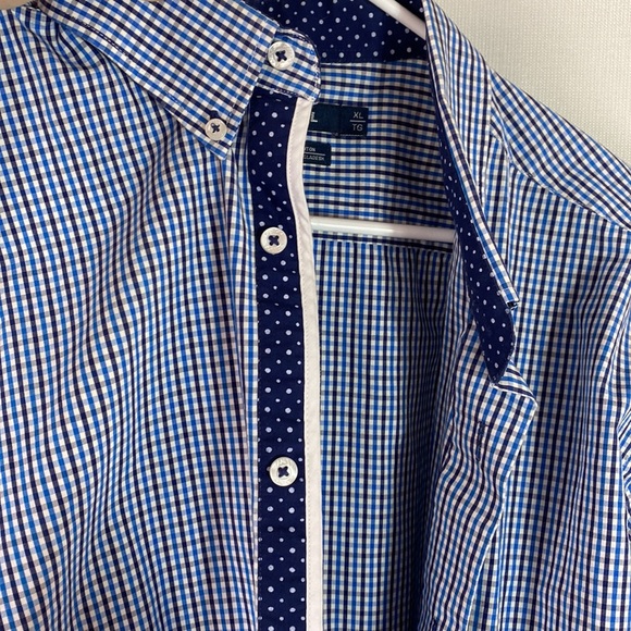 Kangol Other - KANGOL Mens XL Button Up Dress Shirt 100% Cotton